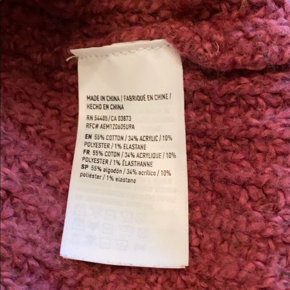 2/$15 Soft American Eagle Chenille Sweater - Small - Picture 8 of 8